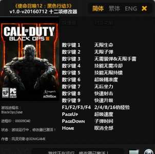 使命召唤12黑色行动3怎么设置中文？使命召唤12黑色行动3怎么继续游戏？-第2张图片