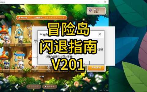 冒险岛online闪退怎么办，冒险岛一点角色闪退？-第3张图片