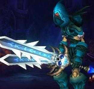 wow幻化能背的单手武器，魔兽幻化单手武器？-第3张图片