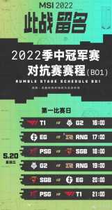 lolmsi什么时候打2022，lol2021msi时间？-第2张图片